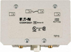 Eaton Cutler-Hammer - Starter Auxiliary Contact - For Use with 100-400A Contactors - Americas Industrial Supply