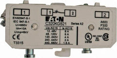 Eaton Cutler-Hammer - Starter Auxiliary Contact - For Use with 100-400A Contactors - Americas Industrial Supply