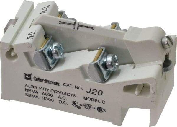 Eaton Cutler-Hammer - Starter Auxiliary Electrical Interlock - For Use with A200 Starters, Size 5-9 AC Contactors - Americas Industrial Supply