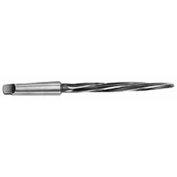 Cleveland - 7/8" Reamer Diam, 39/64" Small End Diam, 3MT Morse Taper Shank, 7-3/8" Flute, Bridge Reamer - Americas Industrial Supply