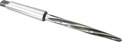 Interstate - 7/16" Reamer Diam, 7/32" Small End Diam, 2MT Morse Taper Shank, 4-3/8" Flute, Bridge Reamer - Americas Industrial Supply