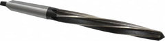 Interstate - 15/16" Reamer Diam, 43/64" Small End Diam, 3MT Morse Taper Shank, 7-3/8" Flute, Bridge Reamer - Americas Industrial Supply