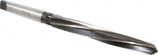 Interstate - 1" Reamer Diam, 47/64" Small End Diam, 3MT Morse Taper Shank, 7-3/8" Flute, Bridge Reamer - Americas Industrial Supply