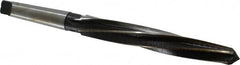 Interstate - 1-1/16" Reamer Diam, 13/16" Small End Diam, 3MT Morse Taper Shank, 7-3/8" Flute, Bridge Reamer - Americas Industrial Supply