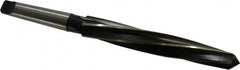 Interstate - 1-1/8" Reamer Diam, 55/64" Small End Diam, 3MT Morse Taper Shank, 7-3/8" Flute, Bridge Reamer - Americas Industrial Supply