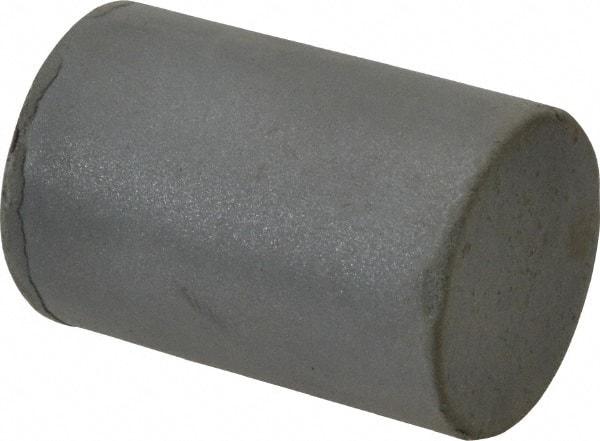 Cratex - 1" Max Diam x 1-1/2" Long, Cylinder, Rubberized Point - Very Fine Grade, Silicon Carbide, 1/4" Arbor Hole, Unmounted - Americas Industrial Supply