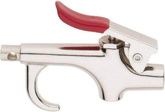 Value Collection - 145 Max psi Standard Safety Thumb Lever Blow Gun - 1/4 NPT, 3" Tube Length, Chrome Plated Zinc - Americas Industrial Supply