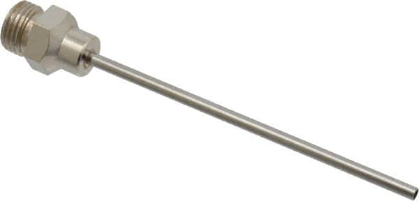 Value Collection - Blow Gun Needle Tip - 1/8 MPT, 2.47" Hose Length - Americas Industrial Supply