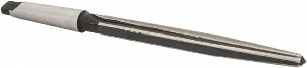 Interstate - 5/8" Reamer Diam, 25/64" Small End Diam, 2MT Morse Taper Shank, 6-1/8" Flute, Bridge Reamer - Americas Industrial Supply