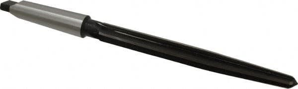 Interstate - 13/16" Reamer Diam, 35/64" Small End Diam, 3MT Morse Taper Shank, 7-3/8" Flute, Bridge Reamer - Americas Industrial Supply
