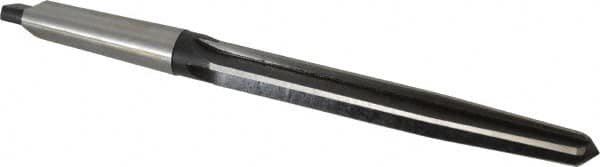 Interstate - 15/16" Reamer Diam, 43/64" Small End Diam, 3MT Morse Taper Shank, 7-3/8" Flute, Bridge Reamer - Americas Industrial Supply