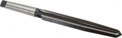 Interstate - 1-1/8" Reamer Diam, 55/64" Small End Diam, 3MT Morse Taper Shank, 7-3/8" Flute, Bridge Reamer - Americas Industrial Supply