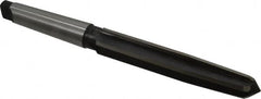 Interstate - 1-3/8" Reamer Diam, 1-1/8" Small End Diam, 4MT Morse Taper Shank, 7-3/8" Flute, Bridge Reamer - Americas Industrial Supply