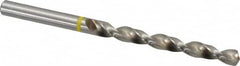 Accupro - 17/64" 130° Vanadium High Speed Steel Jobber Drill - Bright Finish, Right Hand Cut, Spiral Flute, Straight Shank, 109mm OAL, Split Point - Americas Industrial Supply