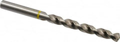 Accupro - Letter Q 130° Vanadium High Speed Steel Jobber Drill - Bright Finish, Right Hand Cut, Spiral Flute, Straight Shank, 117mm OAL, Split Point - Americas Industrial Supply