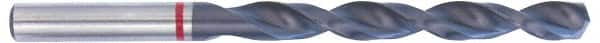 Accupro - #31 135° Cobalt Jobber Drill - TiAlN Finish, Right Hand Cut, Spiral Flute, Straight Shank, 65mm OAL, UX Point - Americas Industrial Supply