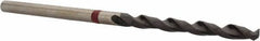 Accupro - #43 135° Cobalt Jobber Drill - TiAlN Finish, Right Hand Cut, Spiral Flute, Straight Shank, 53mm OAL, UX Point - Americas Industrial Supply