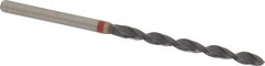 Accupro - #29 135° Cobalt Jobber Drill - TiAlN Finish, Right Hand Cut, Spiral Flute, Straight Shank, 70mm OAL, UX Point - Americas Industrial Supply