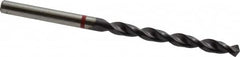 Accupro - 4.2mm 135° Cobalt Jobber Drill - TiAlN Finish, Right Hand Cut, Spiral Flute, Straight Shank, 75mm OAL, UX Point - Americas Industrial Supply