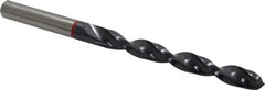 Accupro - 5/16" 135° Cobalt Jobber Drill - TiAlN Finish, Right Hand Cut, Spiral Flute, Straight Shank, 117mm OAL, UX Point - Americas Industrial Supply
