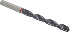 Accupro - 11/32" 135° Cobalt Jobber Drill - TiAlN Finish, Right Hand Cut, Spiral Flute, Straight Shank, 125mm OAL, UX Point - Americas Industrial Supply