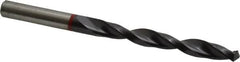 Accupro - 3/8" 135° Cobalt Jobber Drill - TiAlN Finish, Right Hand Cut, Spiral Flute, Straight Shank, 133mm OAL, UX Point - Americas Industrial Supply