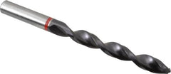 Accupro - 11mm 135° Cobalt Jobber Drill - TiAlN Finish, Right Hand Cut, Spiral Flute, Straight Shank, 142mm OAL, UX Point - Americas Industrial Supply