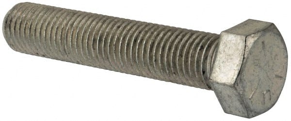 Made in USA - 7/8-9 UNC, 4-1/2" Length Under Head Hex Head Cap Screw - Americas Industrial Supply