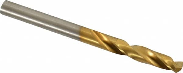 Hertel - #17 135° Spiral Flute High Speed Steel Screw Machine Drill Bit - Americas Industrial Supply