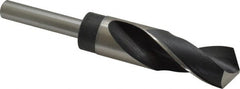 Hertel - 1-1/32" Drill, 118° Point, High Speed Steel Silver Deming & Reduced Shank Drill Bit - Americas Industrial Supply