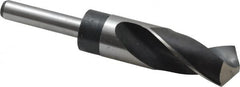 Hertel - 1-5/64" Drill, 118° Point, High Speed Steel Silver Deming & Reduced Shank Drill Bit - Americas Industrial Supply