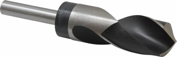 Hertel - 1-15/64" Drill, 118° Point, High Speed Steel Silver Deming & Reduced Shank Drill Bit - Americas Industrial Supply