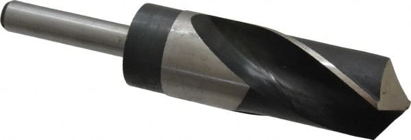 Hertel - 1-21/64" Drill, 118° Point, High Speed Steel Silver Deming & Reduced Shank Drill Bit - Americas Industrial Supply