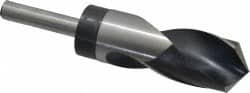 Hertel - 1-3/8" Drill, 118° Point, High Speed Steel Silver Deming & Reduced Shank Drill Bit - Americas Industrial Supply
