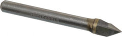 Hertel - 5/16" Head Diam, 1/4" Shank Diam, 3 Flute 60° Solid Carbide Countersink - Americas Industrial Supply