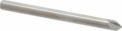 Hertel - 1/8" Head Diam, 1/8" Shank Diam, 3 Flute 82° Solid Carbide Countersink - Americas Industrial Supply