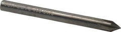 Hertel - 3/16" Head Diam, 3/16" Shank Diam, 6 Flute 60° Solid Carbide Countersink - Bright Finish, 1-1/2" OAL, Single End, Straight Shank, Right Hand Cut - Americas Industrial Supply