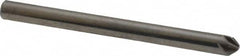 Hertel - 1/8" Head Diam, 1/8" Shank Diam, 6 Flute 82° Solid Carbide Countersink - Americas Industrial Supply