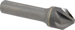 Hertel - 3/4" Head Diam, 1/2" Shank Diam, 6 Flute 82° Solid Carbide Countersink - Americas Industrial Supply