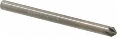 Hertel - 1/8" Head Diam, 1/8" Shank Diam, 6 Flute 90° Solid Carbide Countersink - Americas Industrial Supply