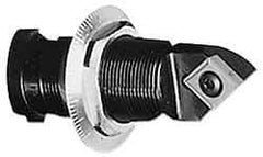 Circle Cutting Tool - Series Cartridges for Angular/Straight Mount Bars, Right Hand Cut, 3.87" Min Bore Diam, Boring Cartridge - Insert Style CCMT 43 - Americas Industrial Supply