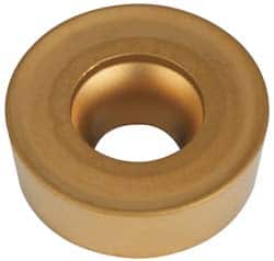 Circle Cutting Tool - RCMT64 Grade P45 Carbide Boring Insert - Round, 7° Relief Angle, 3/4" Inscr Circle - Americas Industrial Supply