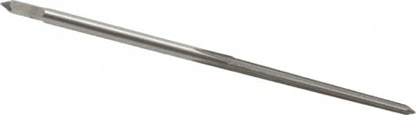 Value Collection - #7/0 Pin, 0.0666" Diam, 0.0497" Small End, 5/64" Diam Straight Shank, 13/16" Flute, Taper Pin Reamer - Americas Industrial Supply