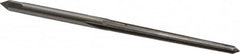 Interstate - #4/0 Pin, 0.1142" Diam, 0.0869" Small End, 1/8" Diam Straight Shank, 1-5/16" Flute, Taper Pin Reamer - Americas Industrial Supply