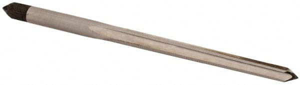 Interstate - #2/0 Pin, 0.1462" Diam, 0.1137" Small End, 5/32" Diam Straight Shank, 1-9/16" Flute, Taper Pin Reamer - Americas Industrial Supply