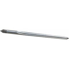 Interstate - #0 Pin, 0.1638" Diam, 0.1287" Small End, 11/64" Diam Straight Shank, 1-11/16" Flute, Taper Pin Reamer - Americas Industrial Supply
