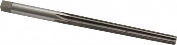 Interstate - #4 Pin, 0.2604" Diam, 0.2071" Small End, 17/64" Diam Straight Shank, 2-9/16" Flute, Taper Pin Reamer - Americas Industrial Supply
