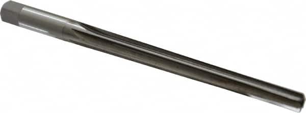 Interstate - #5 Pin, 0.2994" Diam, 0.2409" Small End, 5/16" Diam Straight Shank, 2-13/16" Flute, Taper Pin Reamer - Americas Industrial Supply