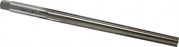 Interstate - #7 Pin, 27/64" Diam, 0.3297" Small End, 13/32" Diam Straight Shank, 4-7/16" Flute, Taper Pin Reamer - Americas Industrial Supply