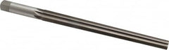 Interstate - #9 Pin, 0.6066" Diam, 0.4805" Small End, 9/16" Diam Straight Shank, 6-1/16" Flute, Taper Pin Reamer - Americas Industrial Supply